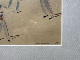 Acuarela ballet Casse-Noisettes Noblom 1954