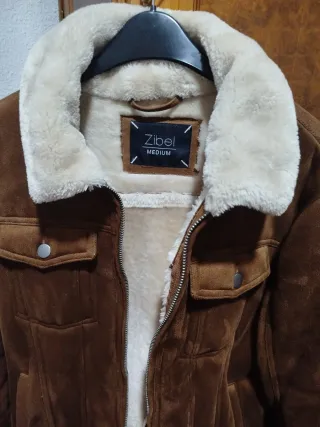Casaca Zibel Hombre Talla M Forrada Marrón