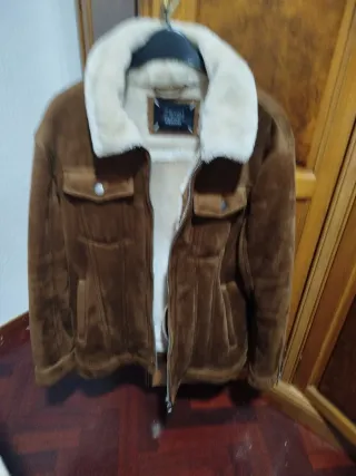 Casaca Zibel Hombre Talla M Forrada Marrón