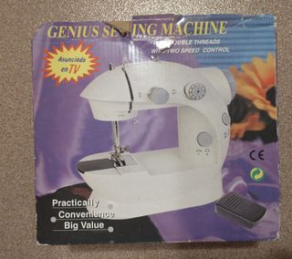 Mini Máquina Coser Portátil Genius