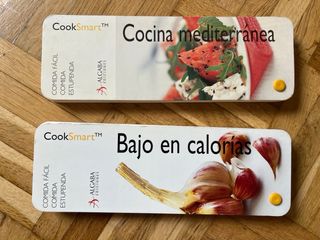 Dos libros de cocina Cocina Mediterranea