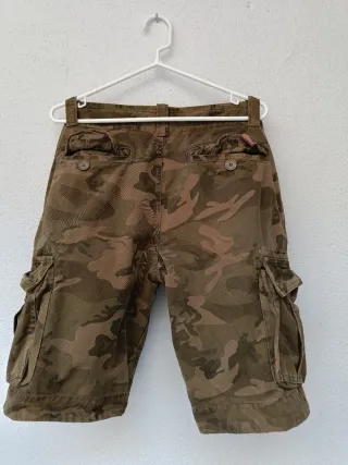 Bermuda Superdry Camuflaje Talla M