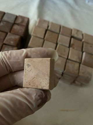 Tasselli in marmo per mosaici