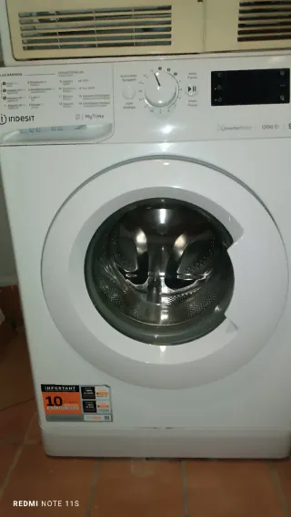 Lavadora Indesit Carga Frontal 9kg 1200rpm