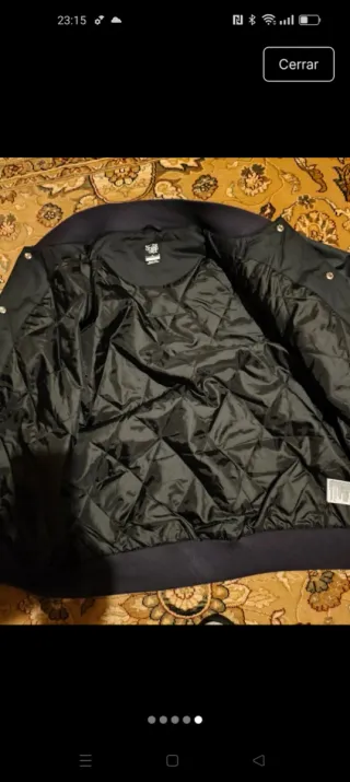 Chaqueta Bomber Nike Negra