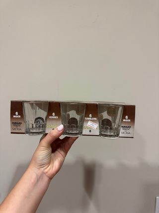 Vasos DURALEX - Saboya 8 (6 unidades x60 cajas)