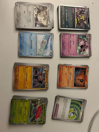 Cartas pokémon Fuengos Fantasmales