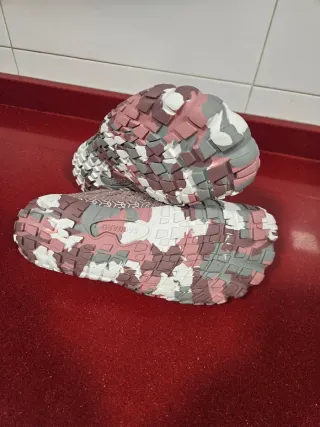 Zapatillas Saguaro Talla 38 Gris/Rosa