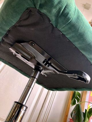 Silla escritorio vintage Sklum verde