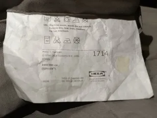 Cortina VIVAN IKEA Gris