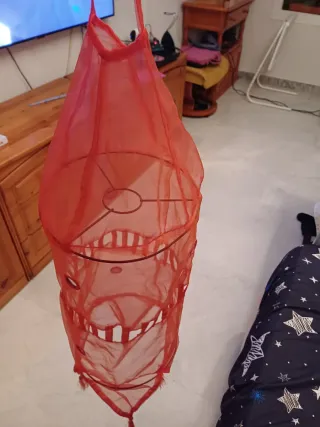 Cortina salón marrón opaca regalo visillo