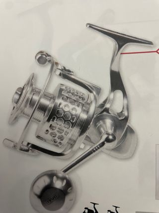 Carrete Hart Silver Metal 5000.