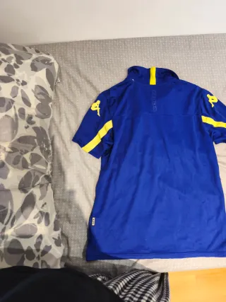 Camiseta Leeds United Kappa 2015/16 Azul/Amarillo