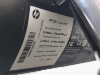 Monitor HP 2311x 23" Full HD 1080.
