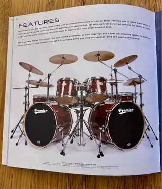 Catálogos batebate Sonor vintage sonor y premier