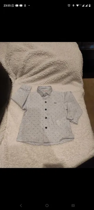 Camisa bebé estampada
