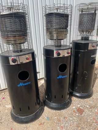 Estufa de gas para terraza