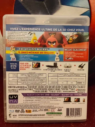 Angry Birds: La película Blu-ray 3D