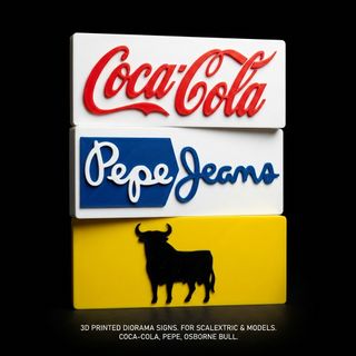 Carteles Scalextric / Dioramas