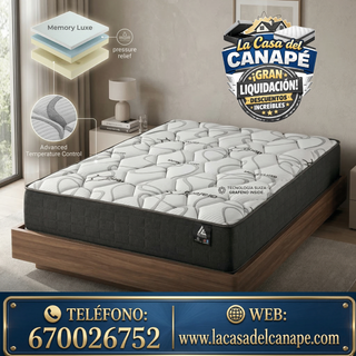 Colchón Grafeno / Dormio (25 cm) 180x190 - Precio