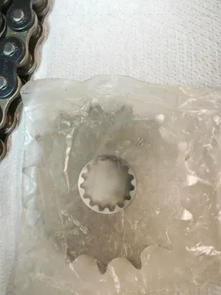 Plato, cadena y piñón Beta Enduro