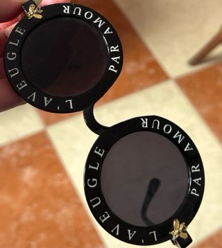 Gafas de Sol Gucci Negras y Doradas