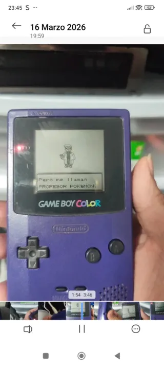 Nintendo Game Boy Color Morado