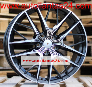 JUEGO DE 4 LLANTAS BMW G8848 BLACK METAL