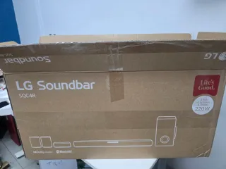 Barra de Sonido LG Negra SQC4R