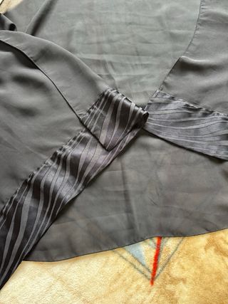 Stola elegante da cerimonia nera