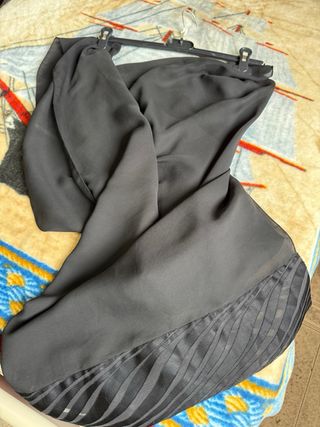 Stola elegante da cerimonia nera