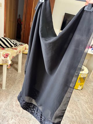 Stola elegante da cerimonia nera