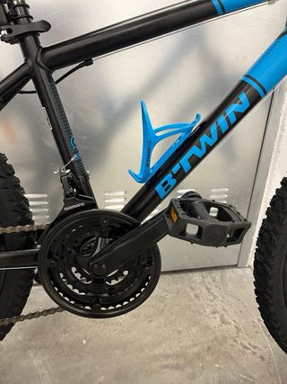 Bicicleta Rockrider Niños 24 Azul