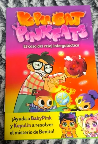 Libro kepu the cat y pinkfate