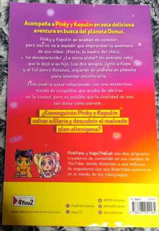 Libro kepu the cat y pinkfate