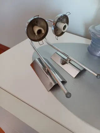 Juego de 2 pantallas de cristal azul