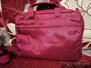 Lote 2 maletines ordenador 12" beige & fucsia