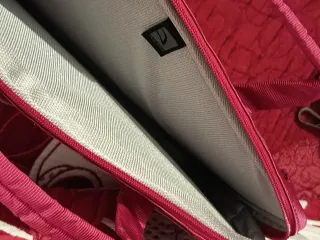 Lote 2 maletines ordenador 12" beige & fucsia