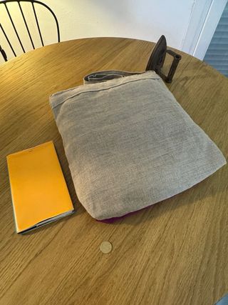 Bolso artesanal de telas hecho a mano