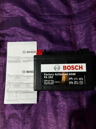 Bateria moto Bosch 12v 8Ah