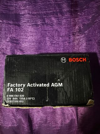 Bateria moto Bosch 12v 8Ah