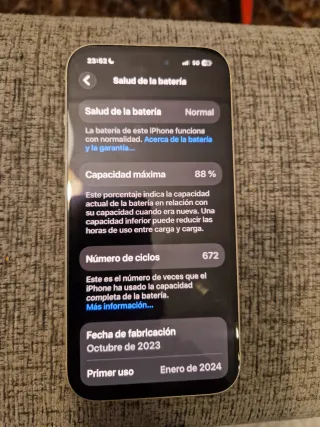 iPhone 15 Amarillo 128 gigas