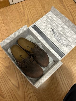 Birkenstock Boston Talla 42 Marrón