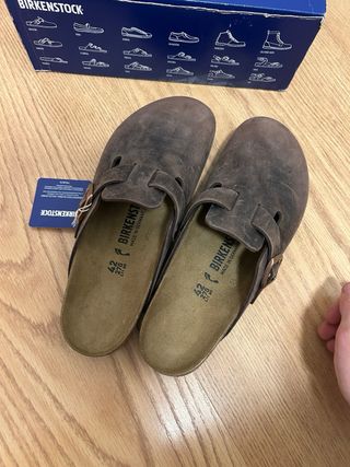 Birkenstock Boston Talla 42 Marrón