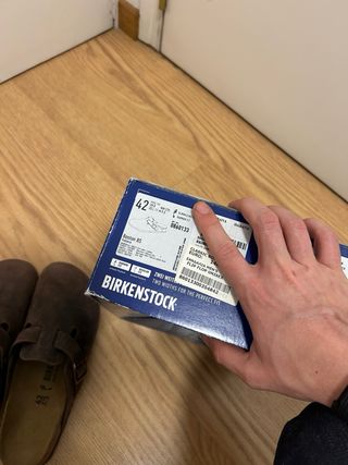 Birkenstock Boston Talla 42 Marrón