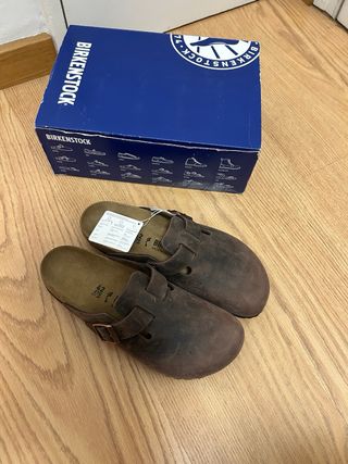 Birkenstock Boston Talla 42 Marrón