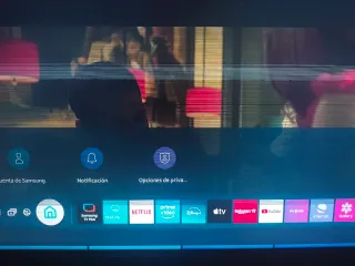 Smartv Samsung 50' dañada