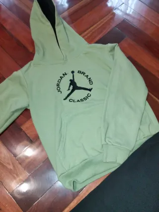 Chándal Jordan Niño Verde y Negro Talla 6