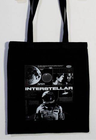Totebag Interstellar Negro