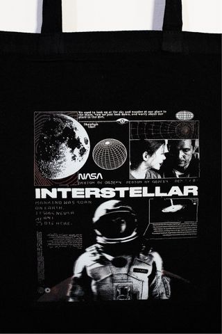 Totebag Interstellar Negro